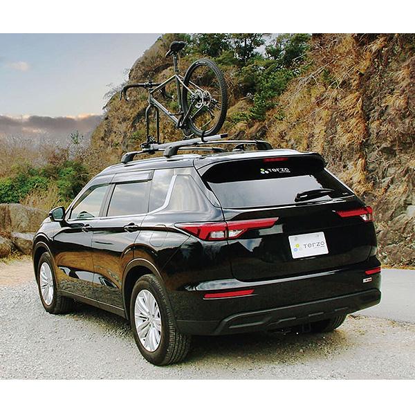 ルーフサイクルキャリア フォークダウンタイプ 自転車 車載 MTB ロード