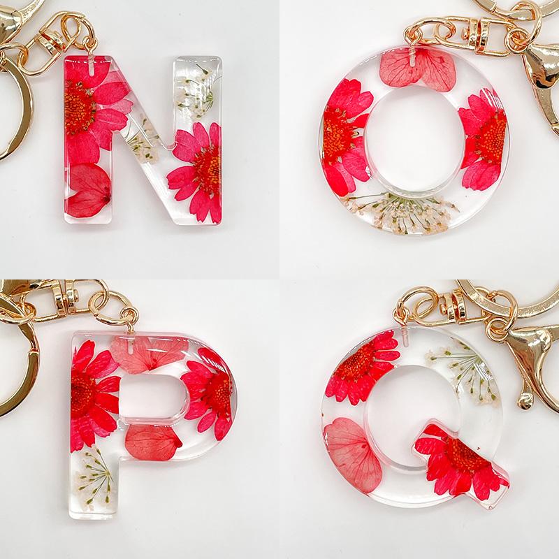 イニシャルキーホルダー♪ 爆買WEEK 最大P24倍 12/19-21】イニシャルキーホルダー レッド N〜Z