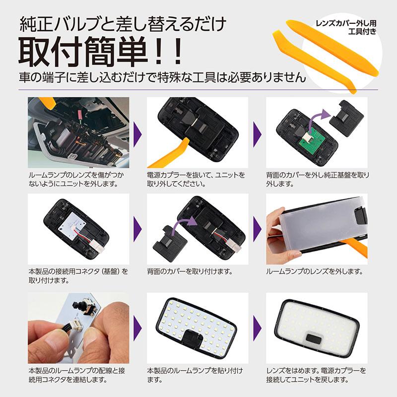 axs（アークス） LEDルームランプセット 車種専用 ミツビシ ソリオ