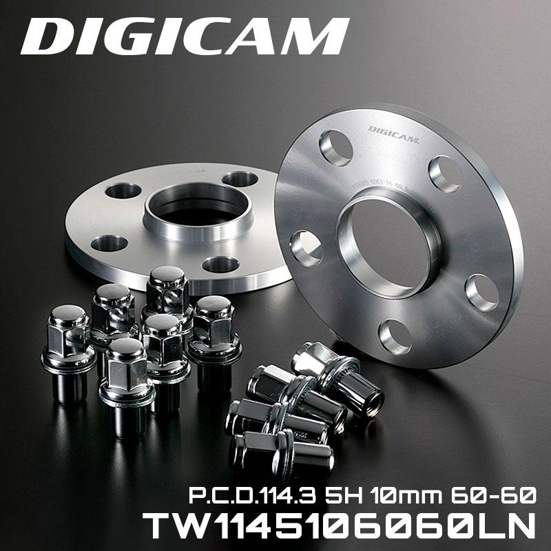 トヨタ用 ワイドトレッドスペーサー ロングナット PCD114.3 5H 10mm 60