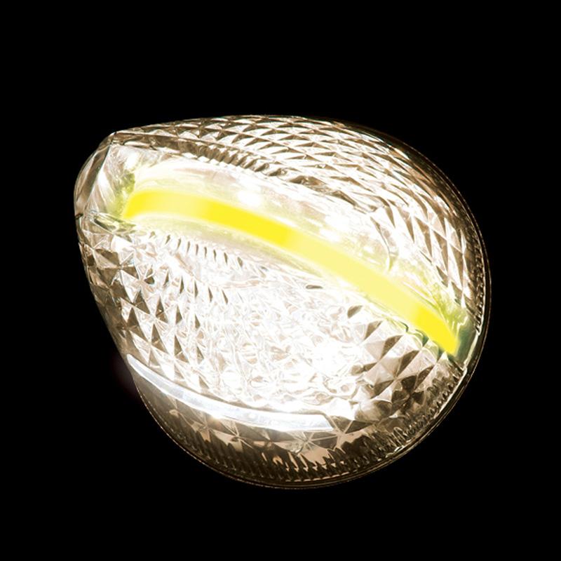 槌屋ヤック 【10個セット】 ファルコンマーカー 黄金一文字 LED