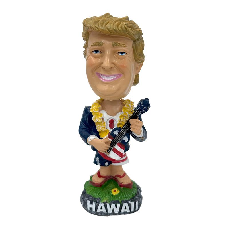 トランプ大統領 ミニドール ウクレレ H11cm レジン製 ハワイ フィギュア 首振り 人形 USA お土産 PickTheHawaii KC-MD-TPUK ホットロードオートパーツ1号店 - 通販 - Yahoo ショッピング