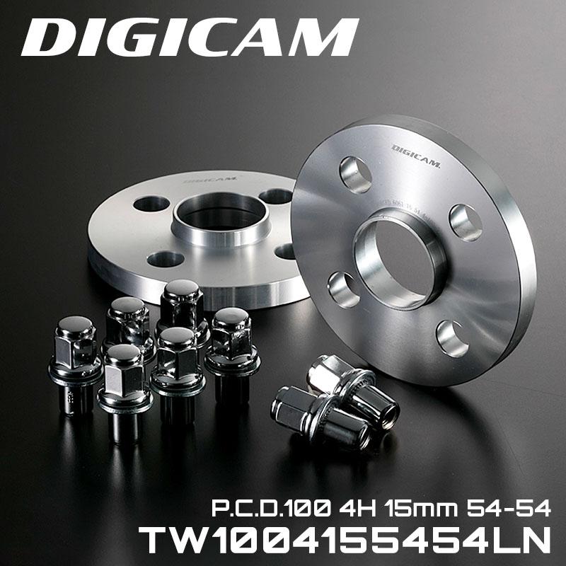 トヨタ用 ワイドトレッドスペーサー ロングナット PCD100 4H 4穴 15mm 