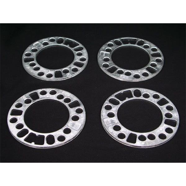 HKB/東栄産業：ホイールスペーサー シルバー 5mm 4/5H PCD100/114.3 4枚入り/HKWS5 | HKB SPORTS | 03