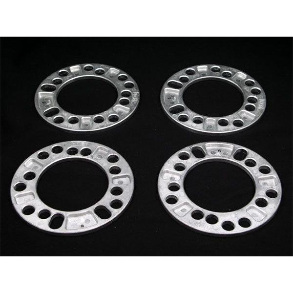 HKB/東栄産業：ホイールスペーサー シルバー 6mm 4/5H PCD100/114.3 4枚入り/HKWS6 | HKB SPORTS | 03