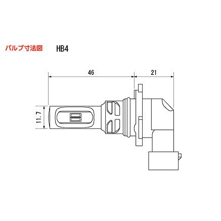 純正交換LEDバイカラーフォグバルブ RFシリーズ H8/11/16 6500K 2800K ホワイト イエロー 切替 2200lm ヴァレンティ/Valenti LRF14-H8-WY｜hotroadparts｜07