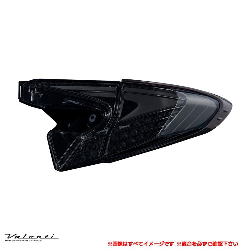 ジュエルLEDテールランプ トヨタ C-HR 後期型 ライトスモーク/ブラック