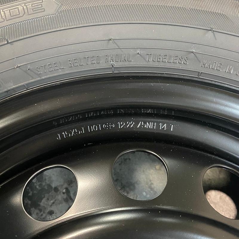 DUNLOP 新品 タイヤ ホイール 4本セット 175/65R15 23年製 DUNLOP 新品 タイヤ ホイール 4本セット 175/65R15 23年製