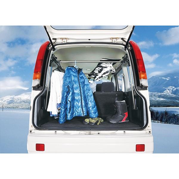 サポートバー 旧型エブリイ バモス用 車内収納 サーフィン アウトドア 車中泊 キャンプ カーメイト Ns 104 カー用品通販のホットロードパーツ 通販 Yahoo ショッピング