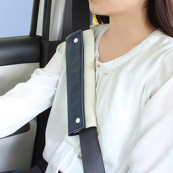 ヤック Yac ボタンホックベルトパッド ラピスネイビー シートベルトパッド クッション 幅広設計 擦れ疲れ軽減 Pf 348 カー用品通販のホットロードパーツ 通販 Yahoo ショッピング