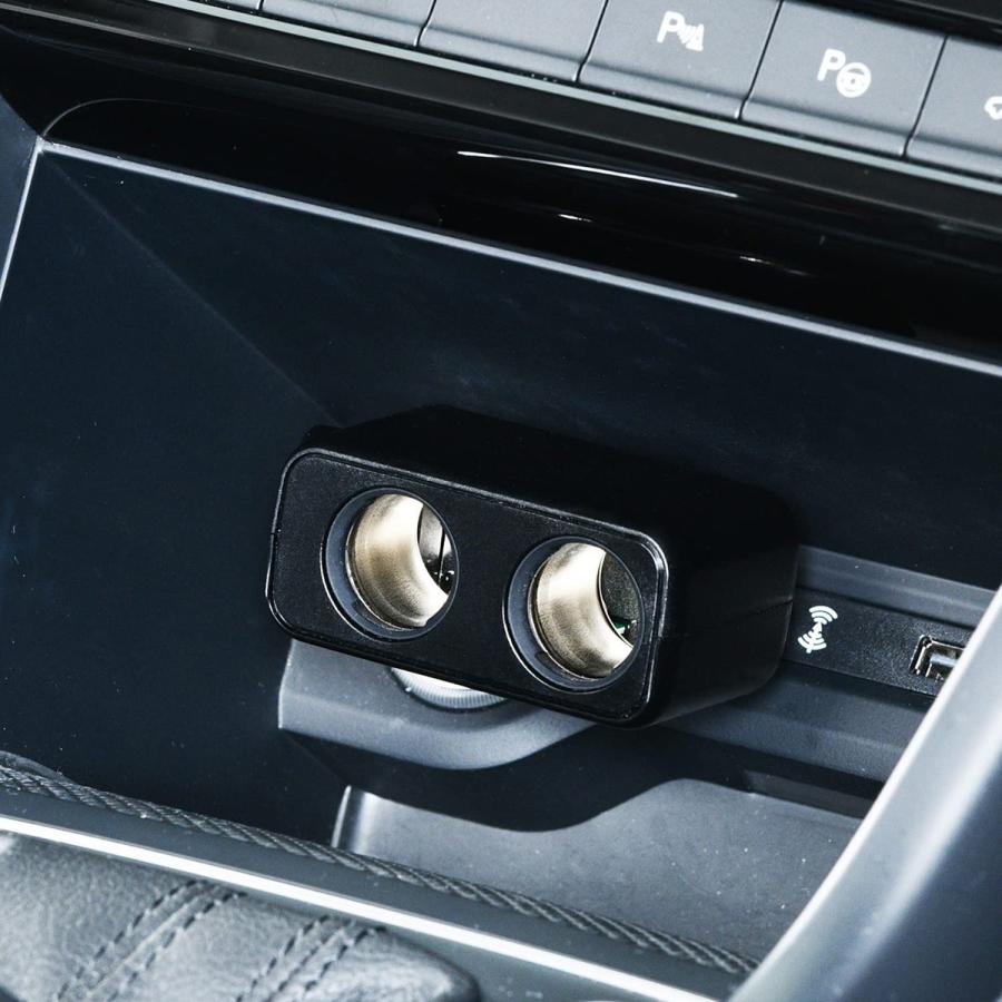 フィットダイレクトソケット2 電源増設 シガーソケット 車用 ドラレコ ナビ等に 2穴 180 回転 Dc12 24v車対応 セイワ F318 カー用品通販のホットロードパーツ 通販 Yahoo ショッピング
