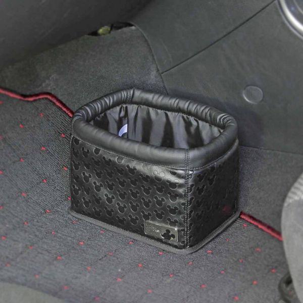 ダストボックス ミッキー ゴミ箱 車内収納 おもり入り ミッキーマウスの型押し生地 大容量 ディズニー ナポレックス Napolex Wd 4 カー用品通販のホットロードパーツ 通販 Yahoo ショッピング