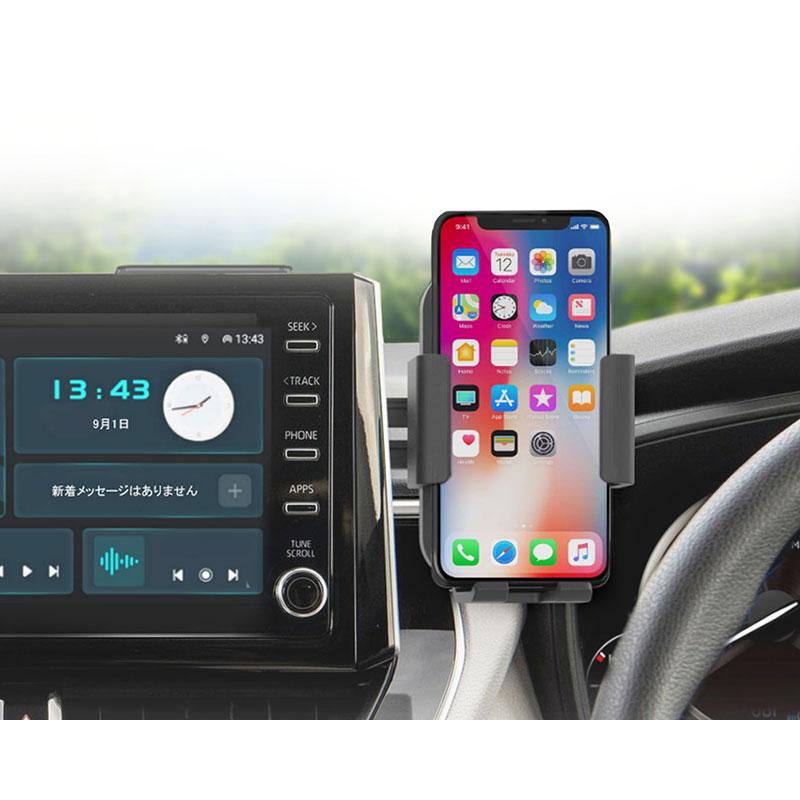 星光産業 スマホホルダー センターディスプレイ裏 回転&スライド 星光産業 スマホホルダー センターディスプレイ裏 回転&スライド