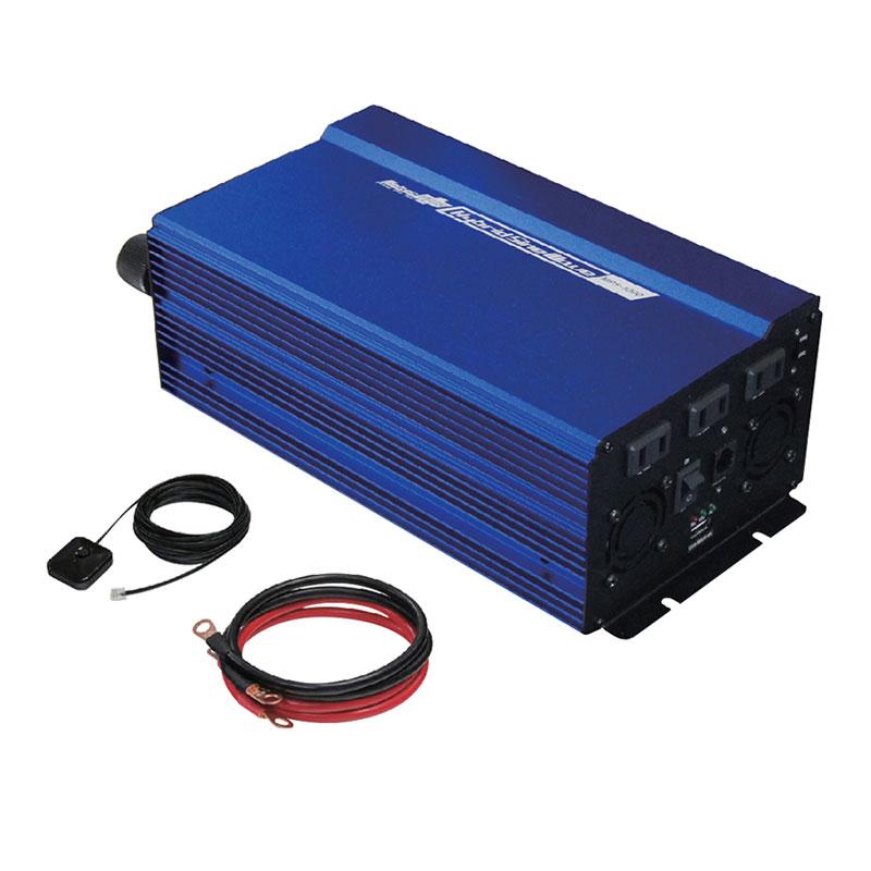 大自工業正弦波インバーターセット 大自工業 正弦波インバーター 1000W AC100V電源と同じ波形 車用 DC12V