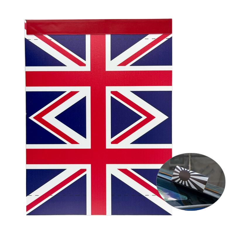 イギリス旗 タグステッカー UK 服タグみたいに取付 国旗 イギリス旗 タグステッカー UK 服タグみたいに取付 国旗