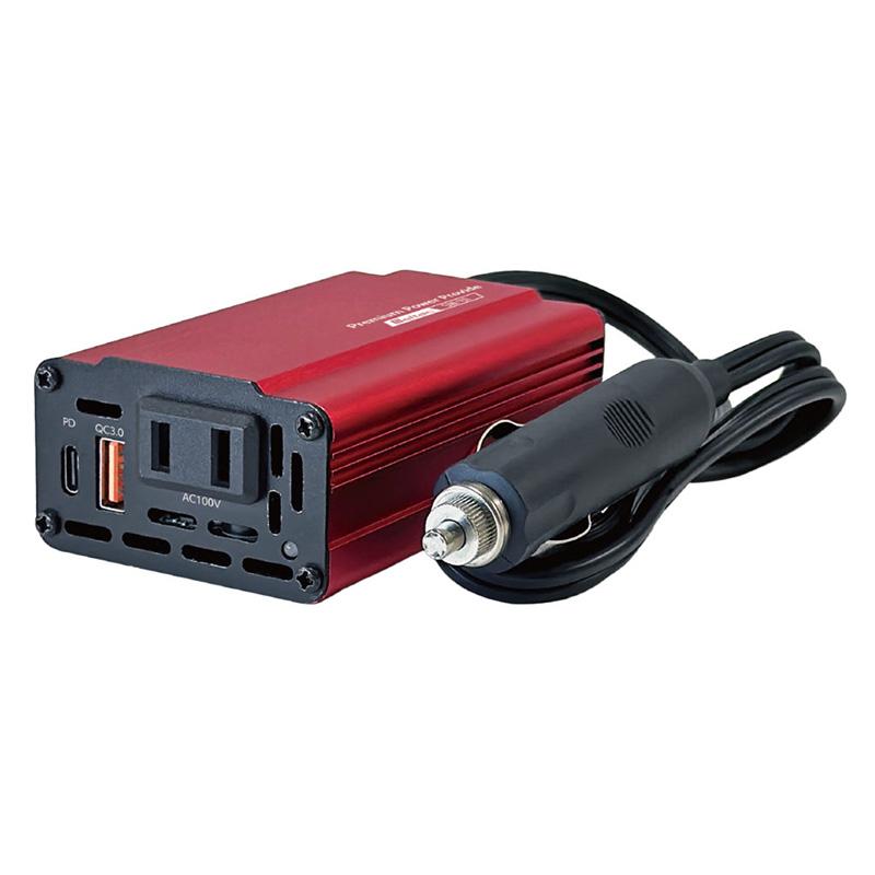 メルテック カーインバーター DC24V 車用 DC24V→ACコンセントへ 変換 