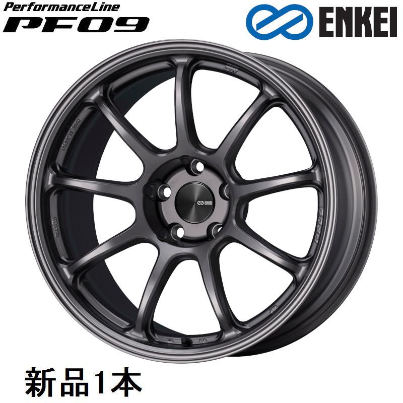 ENKEI（エンケイ） 18インチ 18x8.5J +45 PCD114.3 5穴 Dark Silver