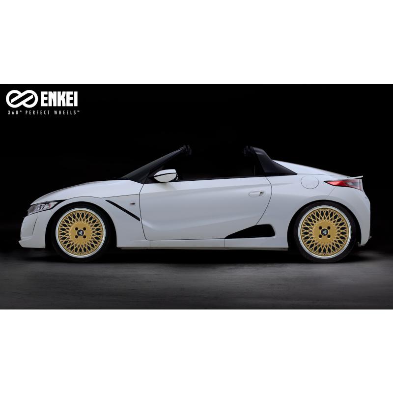 ENKEI（エンケイ） 16インチ 16x8J +35 PCD100 4穴 Black ホイール 1本
