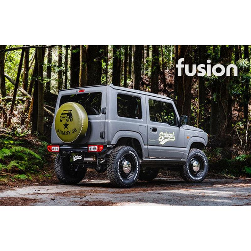 シュピーゲル fusion リアバンパー スズキ ジムニー JB64W ステンレス