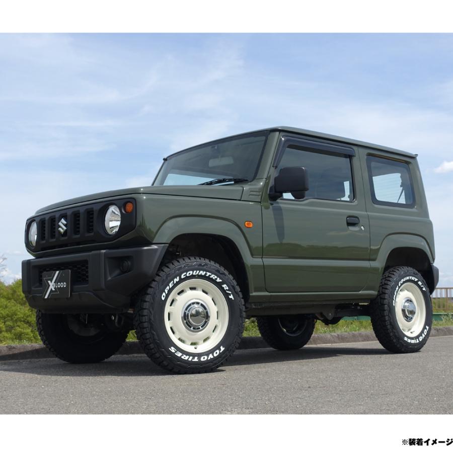 16インチ 5.5J +20 5H PCD139.7 ジムニー タイヤホイール 4本セット 