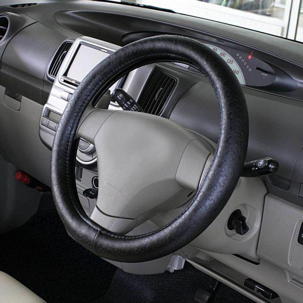 ディズニー Disney ミッキー ハンドルカバー 本革調タイプ ミッキーの型押し生地を使用 ナポレックス Wd 210 タイヤチェーン専門店ホットロード 通販 Yahoo ショッピング