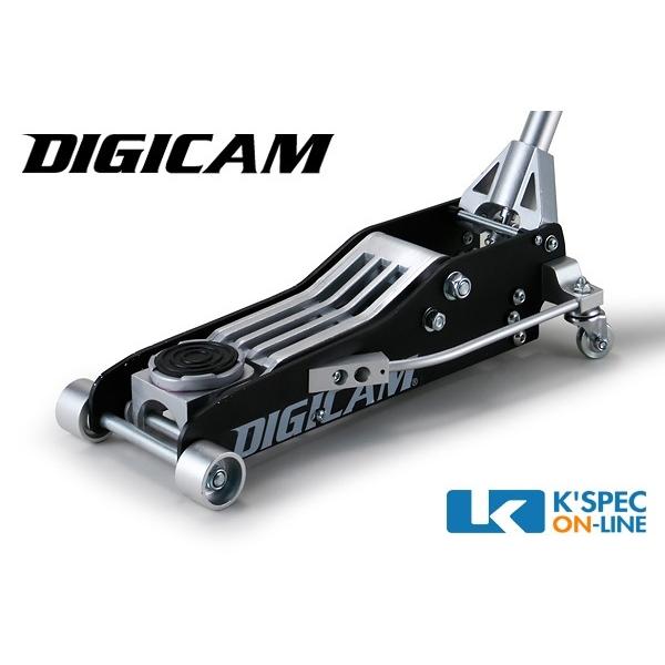 デジキャン ケースペック DIGICAM フロアジャッキ 1.5t オールアルミ製 最大荷重1.5t ローダウン車輌対応 デュアルポンプ仕様 DJ-AL-1.5T｜hotroadtirechains｜02