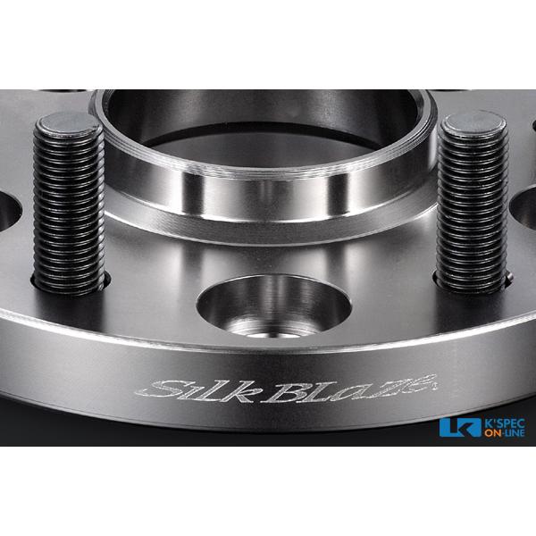 【美品】シルクブレイズ ワイドトレッド スペーサー アルファード ヴェルファイア SilkBlaze【30系アルファード/ヴェルファイア 前期】ハブ付