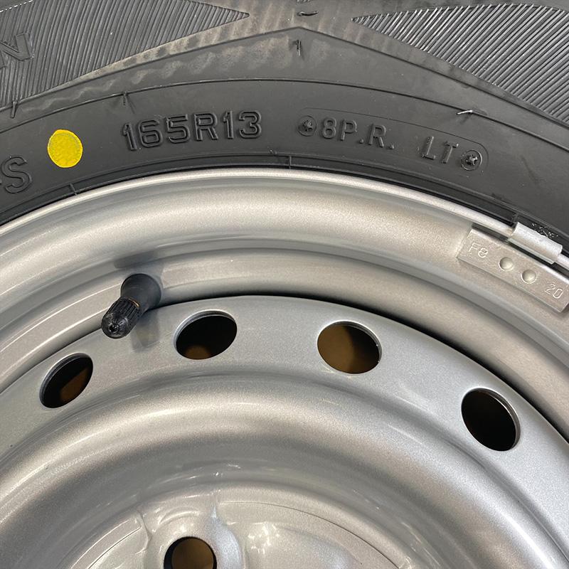 DUNLOP（ダンロップ） スタッドレスタイヤ スチール鉄チンホイール