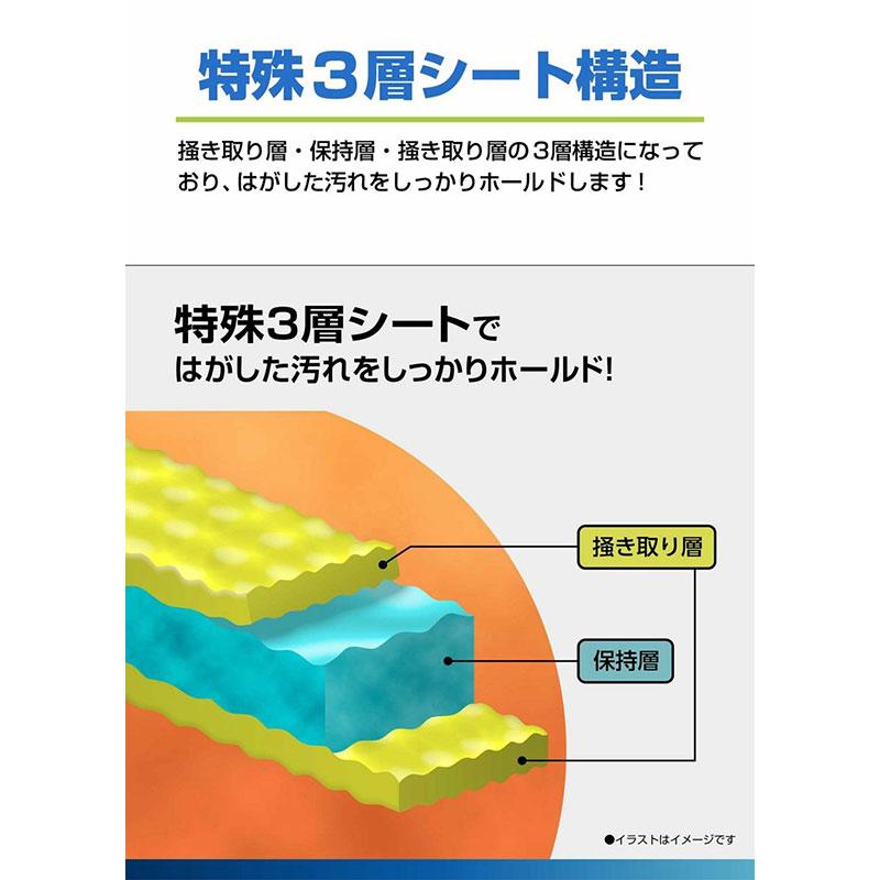 12枚入 ガラス専用 内窓用ウェットシート エクスクリアプレミア C180 カーメイト｜hotroadtirechains｜05