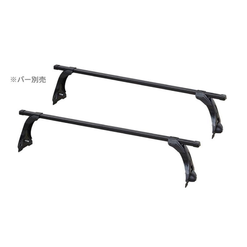 スクエアバー ミドルタイプ レインモール専用フットセット EF4TMX 