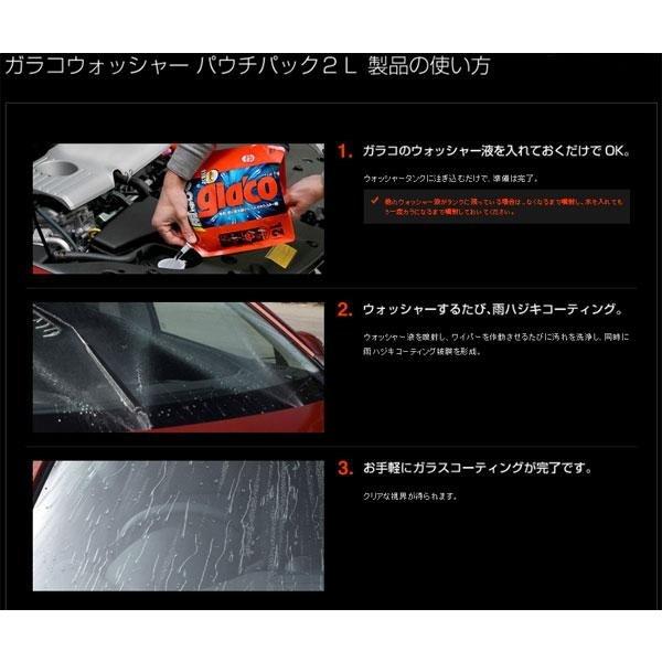 69%以上節約 ソフト99 ウィンドウォッシャー パウチパック2L×6 ガラコ 雨をはじく ウォッシャー glaco G-80 ガラコ glaco 撥水型ウインドウォッシャー液 2リットル