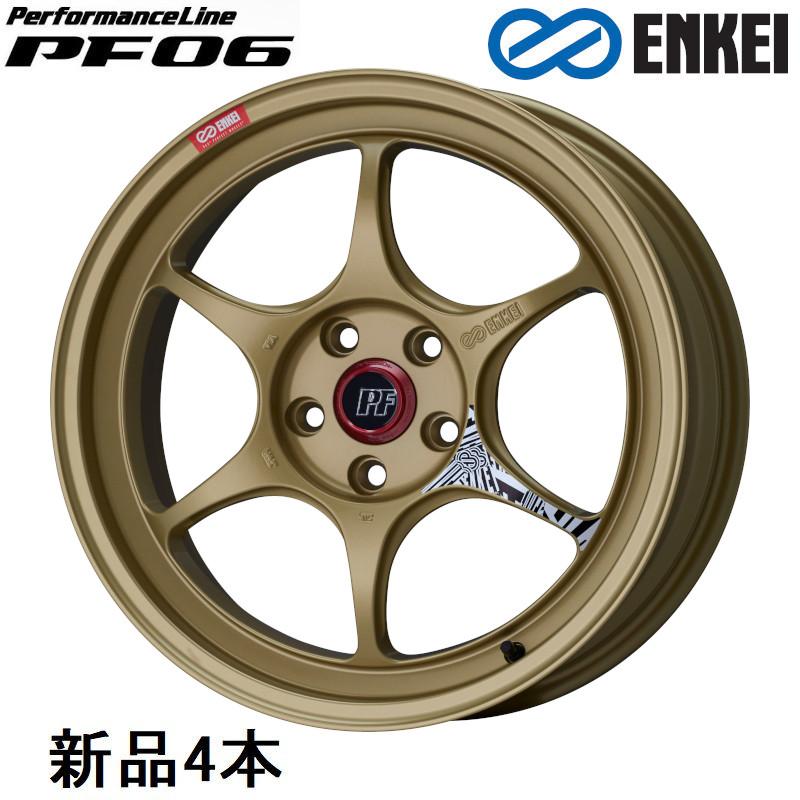 ENKEI（エンケイ） 18インチ 18x8.5J +48 PCD114.3 5穴 Gold ホイール