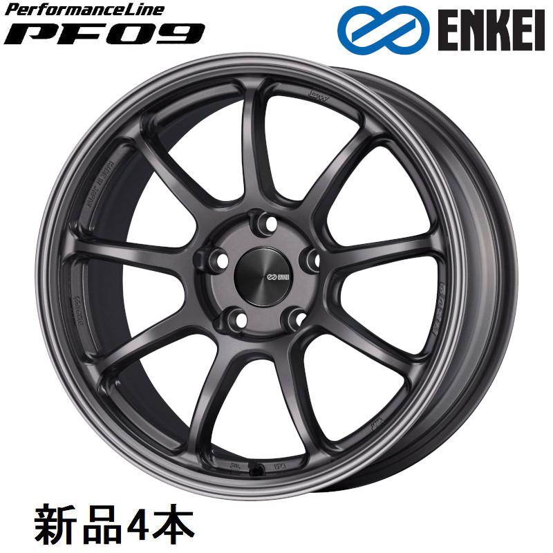 ENKEI（エンケイ） 17インチ 17x9J +25 PCD114.3 5穴 Dark Silver