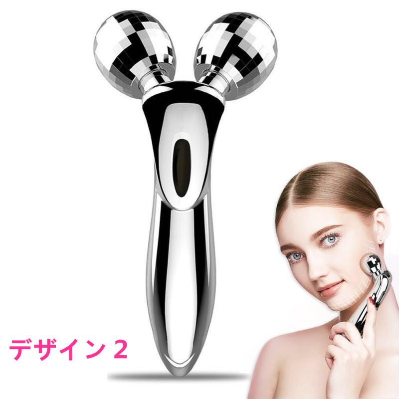 美顔ローラー 美顔器 効果 美容ローラー 2024流行 美顔 美容器 フェイスケア Y字 防水仕様 充電不要 母の日 ギフト 誕生日 プレゼント | ブランド登録なし | 02