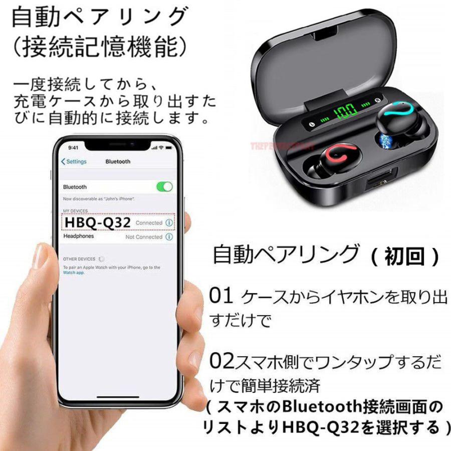 ワイヤレスイヤホン bluetooth イヤホン ワイヤレス iphone