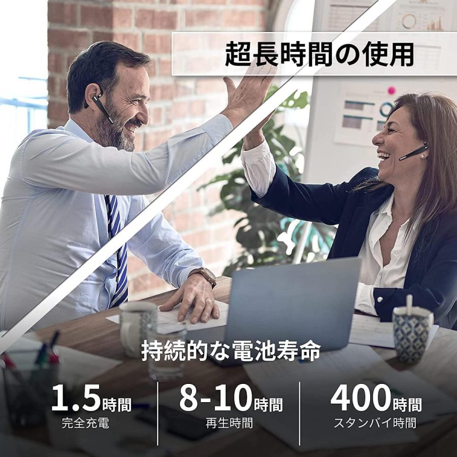 ワイヤレスイヤホン bluetooth イヤホン bluetooth 6.1 イヤホン iphone イヤホン ワイヤレス ブルートゥース yyk525 ハンズフリー | ブランド登録なし | 03