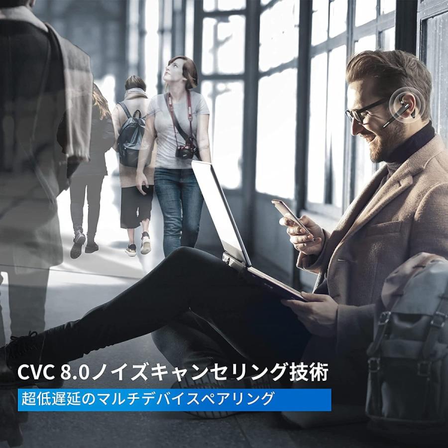 ワイヤレスイヤホン bluetooth イヤホン bluetooth 6.1 イヤホン iphone イヤホン ワイヤレス ブルートゥース yyk525 ハンズフリー | ブランド登録なし | 06