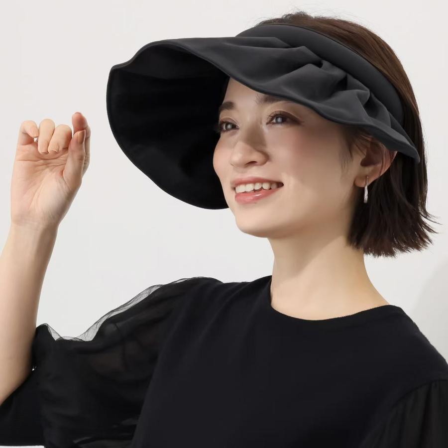 訳あり】モノコト 濃い影で しっかりUVカット カチューシャバイザー