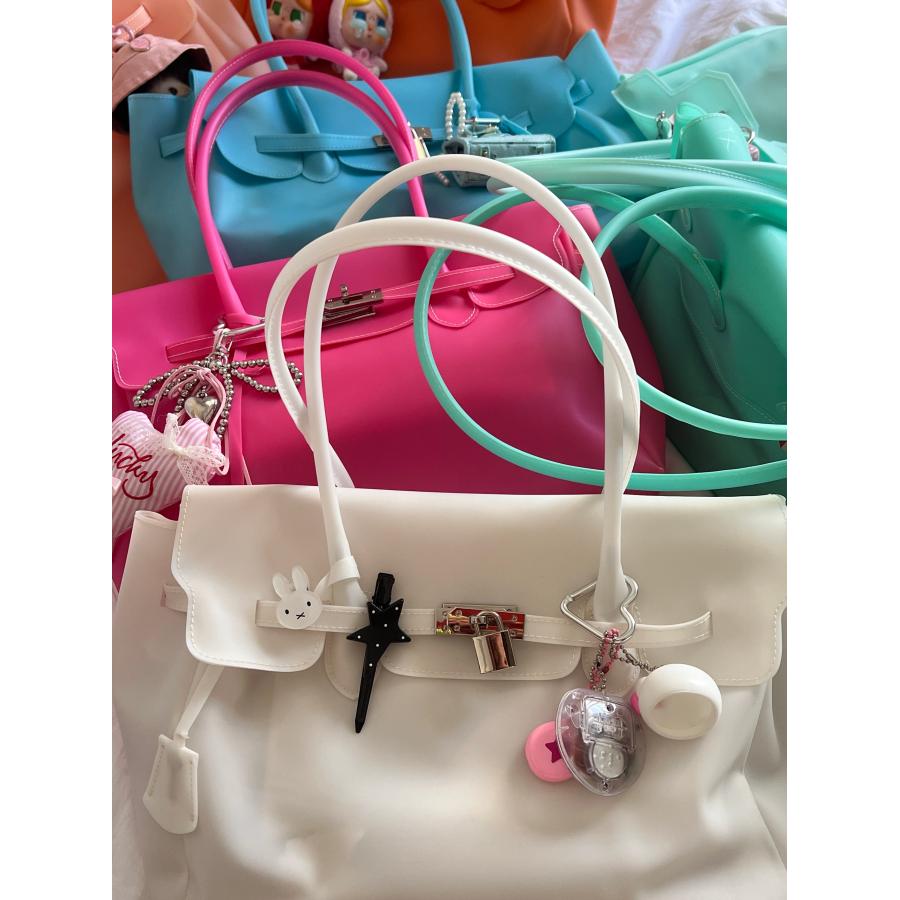 ゼリーバッグ ジェリーバッグ Jelly Bag 中型夏バッグ 半透明バッグ