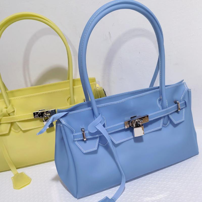 ファスナー付ゼリーバッグ ジェリーバッグ Jelly Bag 夏バック 半透明