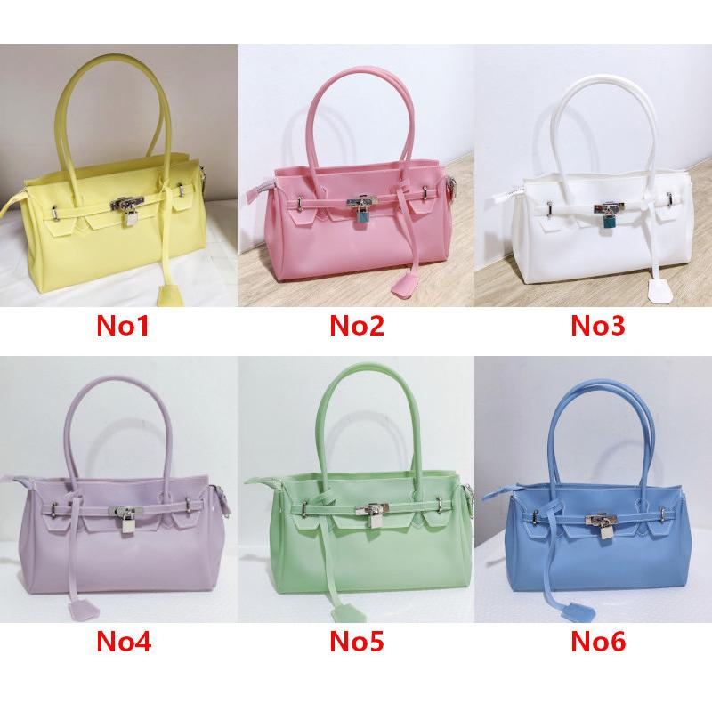 ファスナー付ゼリーバッグ ジェリーバッグ Jelly Bag 夏バック 半透明