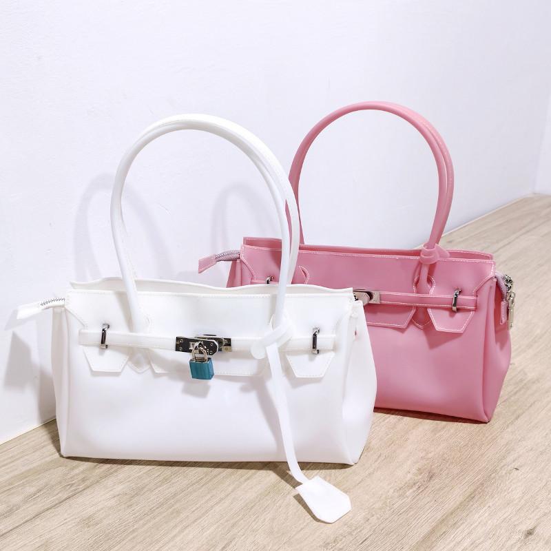 ファスナー付ゼリーバッグ ジェリーバッグ Jelly Bag 夏バック 半透明
