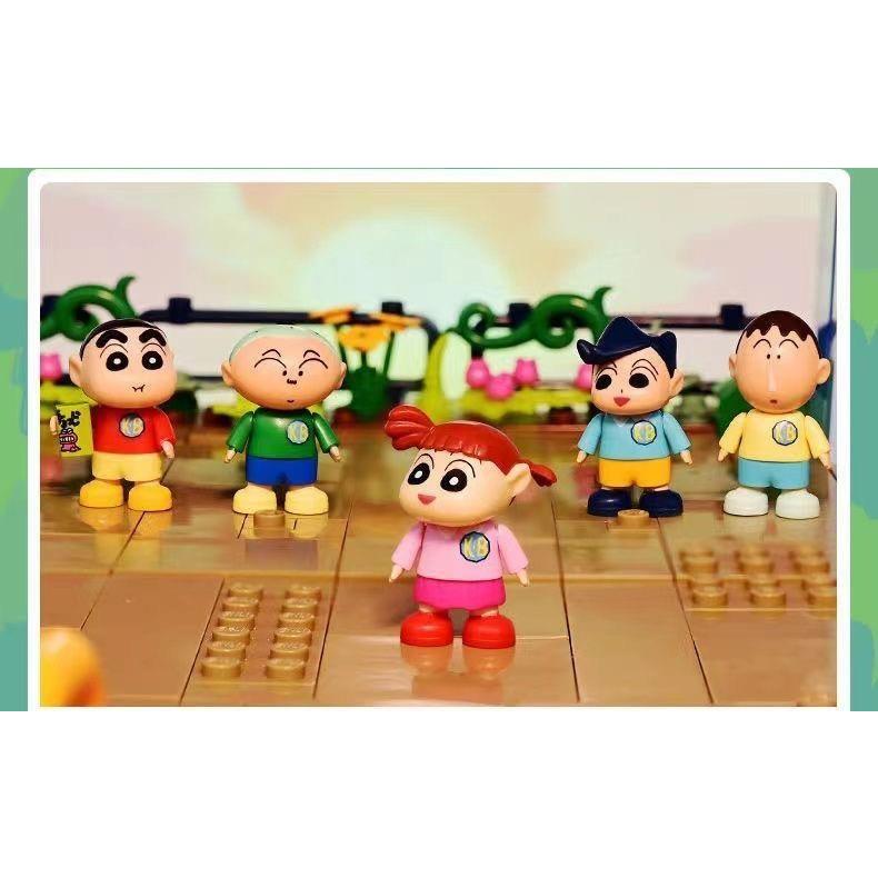 Keeppley クレヨンしんちゃん 公園 組み立てミニチュア・フィギュア