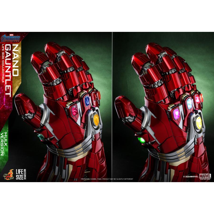 ハルクナノガントレット 1／1スケール　ホットトイズ エンドゲーム ホットトイズ ライフサイズ・マスターピース アベンジャーズ/エンド