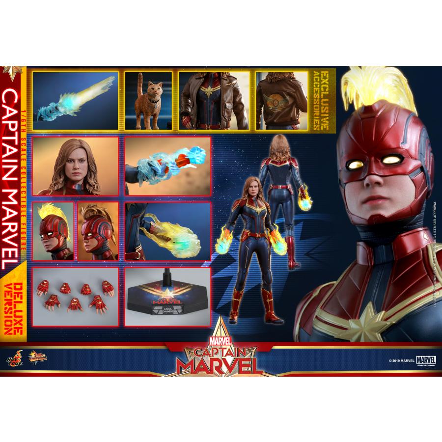 ホットトイズ ムービー・マスターピース キャプテン・マーベル 1/6