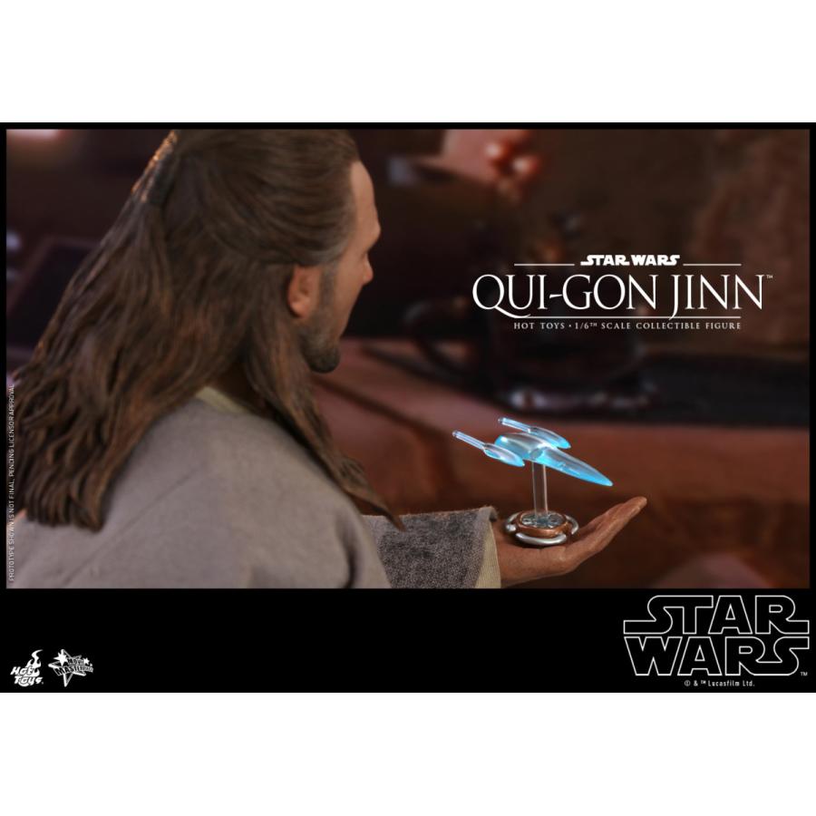 ホットトイズ MMS525 スター・ウォーズクワイ＝ガン・ジン 1/6フィギュア ホットトイズ ムービー・マスターピース スター・ウォーズ EP1 1/6