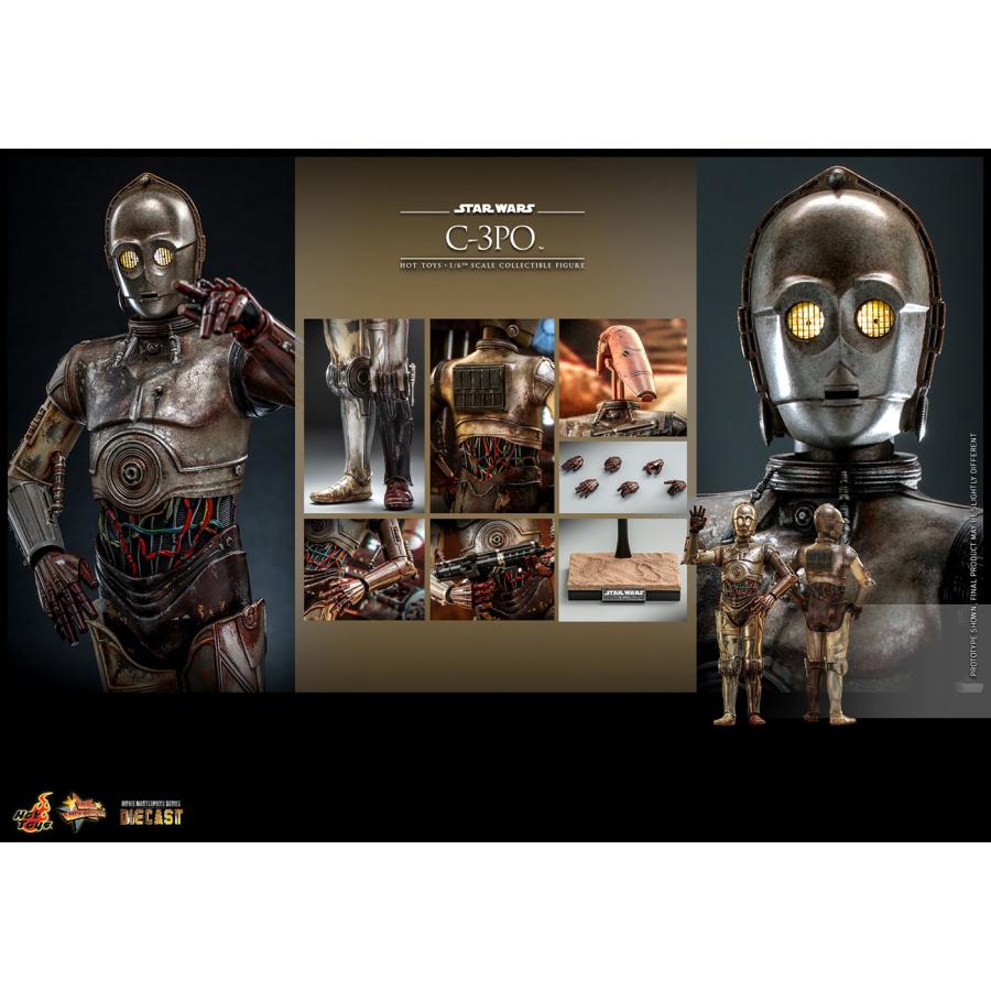 ホットトイズ スター・ウォーズ EP2／クローンの攻撃 C-3PO ダイキャスト ホットトイズ ムービー・マスターピース ダイキャスト スター