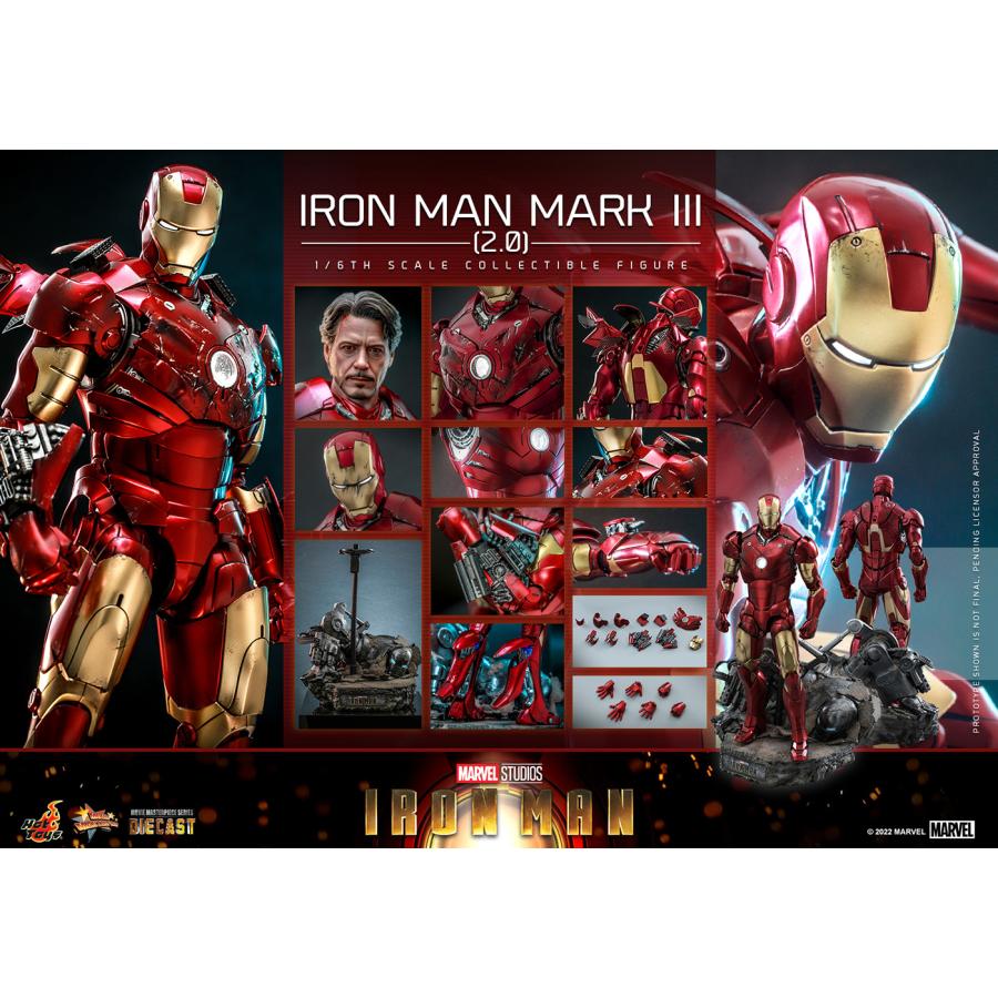 ホットトイズ ムービー・マスターピース ダイキャスト アイアンマン 1