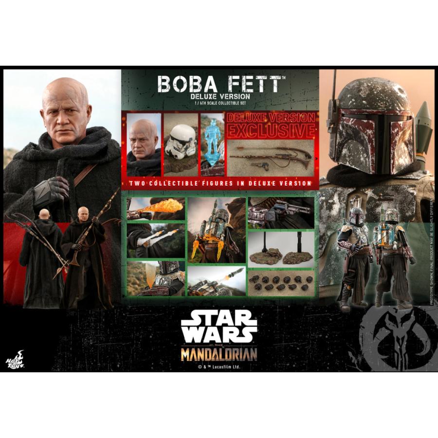ホットトイズ マンダロリアン ボバ・フェット DX版 2体セット テレビ・マスターピース】『マンダロリアン』1／6スケール