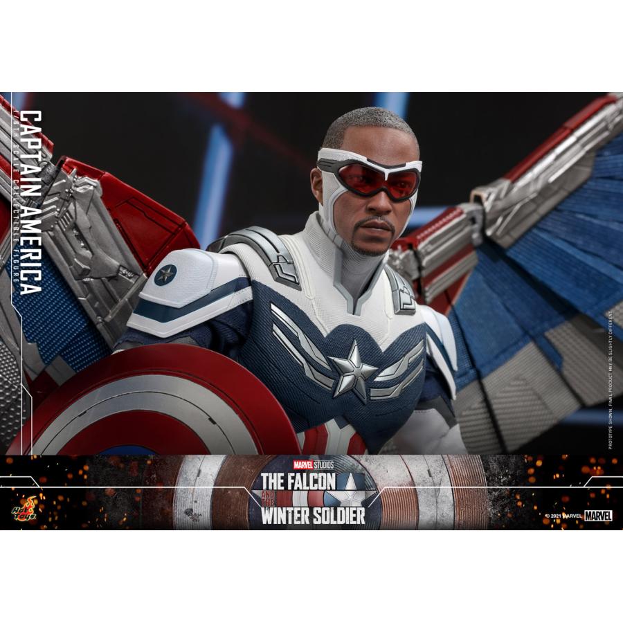 ホットトイズ ファルコン＆ウィンターソルジャー キャプテンアメリカ TMS040 ホットトイズ（Hot Toys） テレビ・マスターピース ファルコン